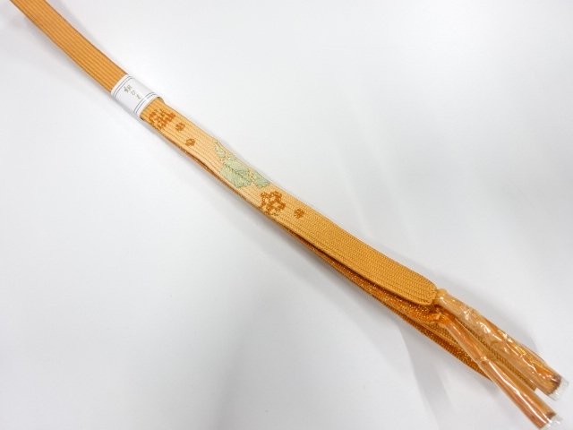 JAPANESE KIMONO / UNUSED KOREI HAND-TIED OBIJIME